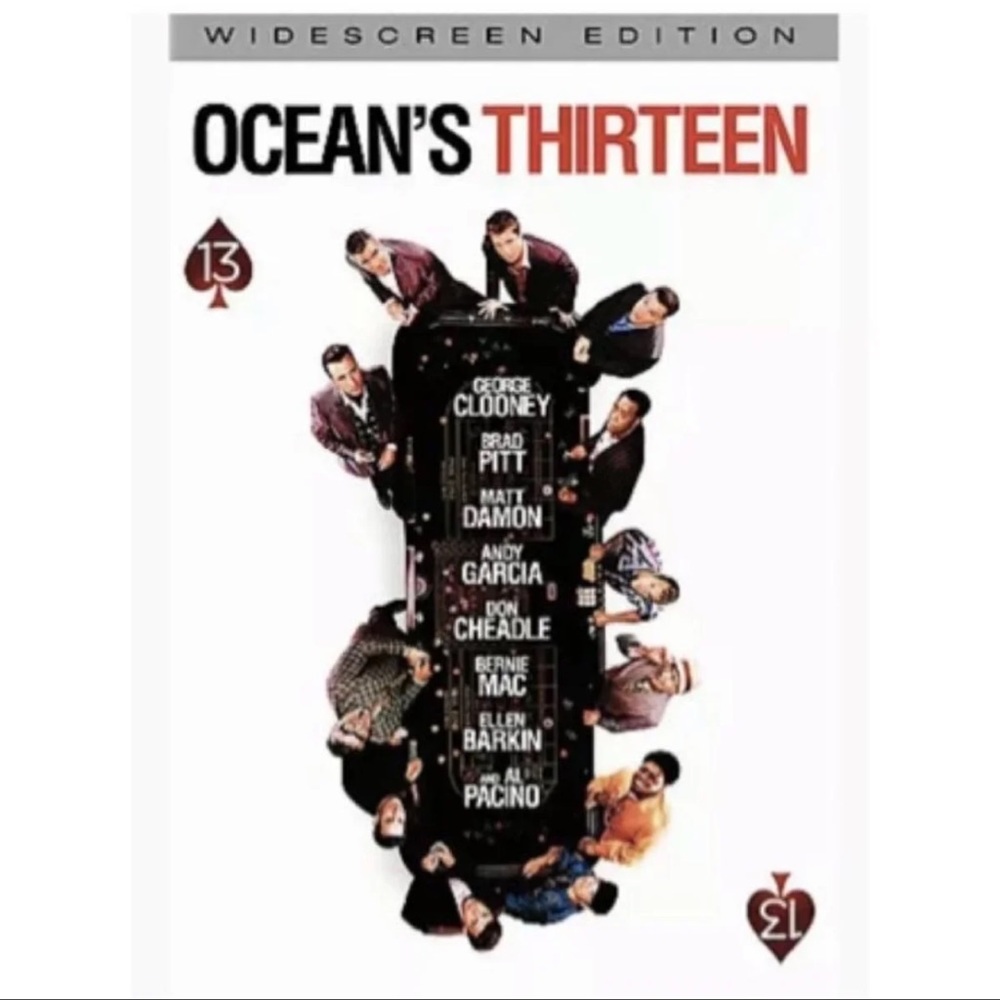 - ‘Ocean’s Thirteen’ Movie DVD! EUC!